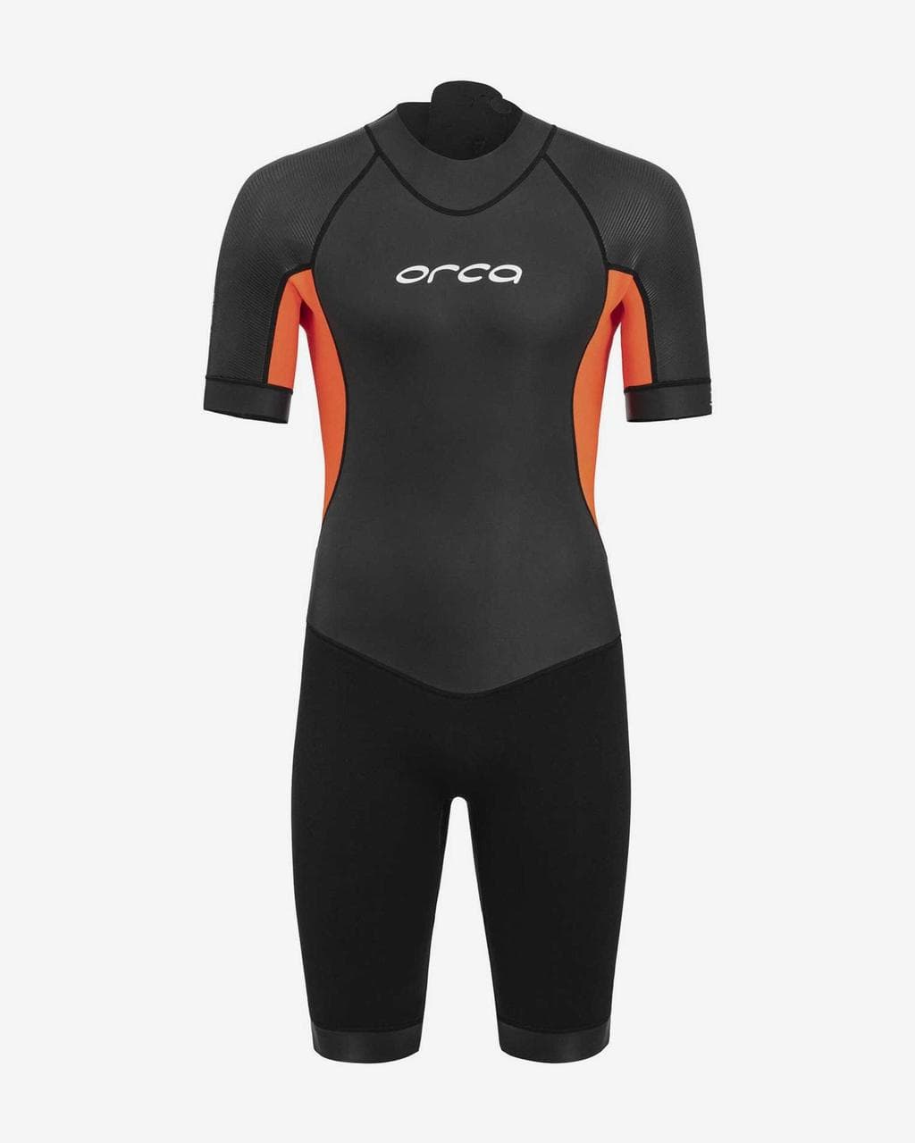 Combinaison néoprène Orca Vitalis Shorty Open Water manche courte noir orange - 4